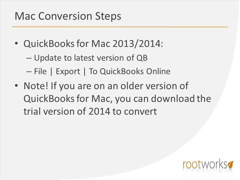 quickbooks for mac trial 2014