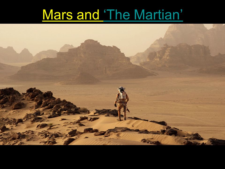 Mars and ‘The Martian’‘The Martian’
