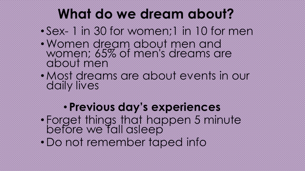 What does a man dream about sex 57 What does a man dream about sex 74