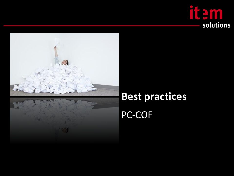 Best practices PC-COF