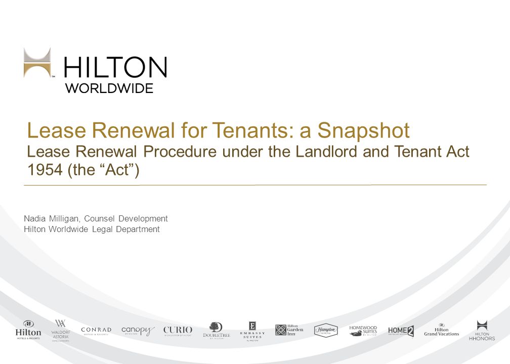 lease renewal for tenants a snapshot lease renewal procedure under