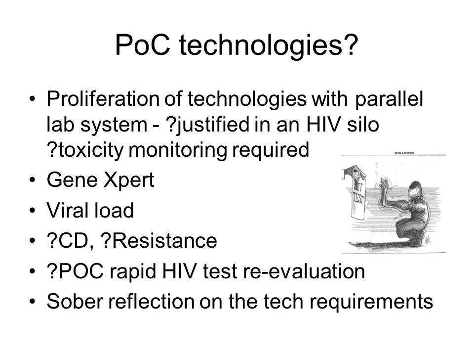 PoC technologies.