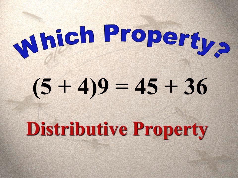 7 + (-5) = Commutative Property of Addition