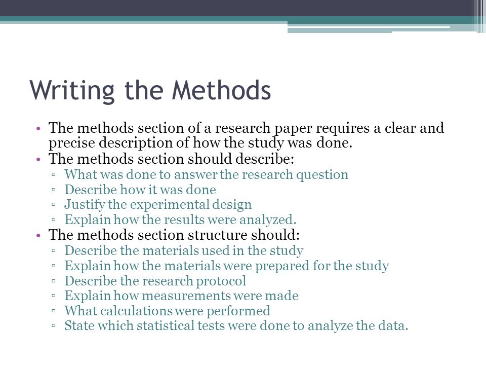 Materials and methods. Methods in research paper. Research methodology in thesis. Research methodology example. How to write methodology.