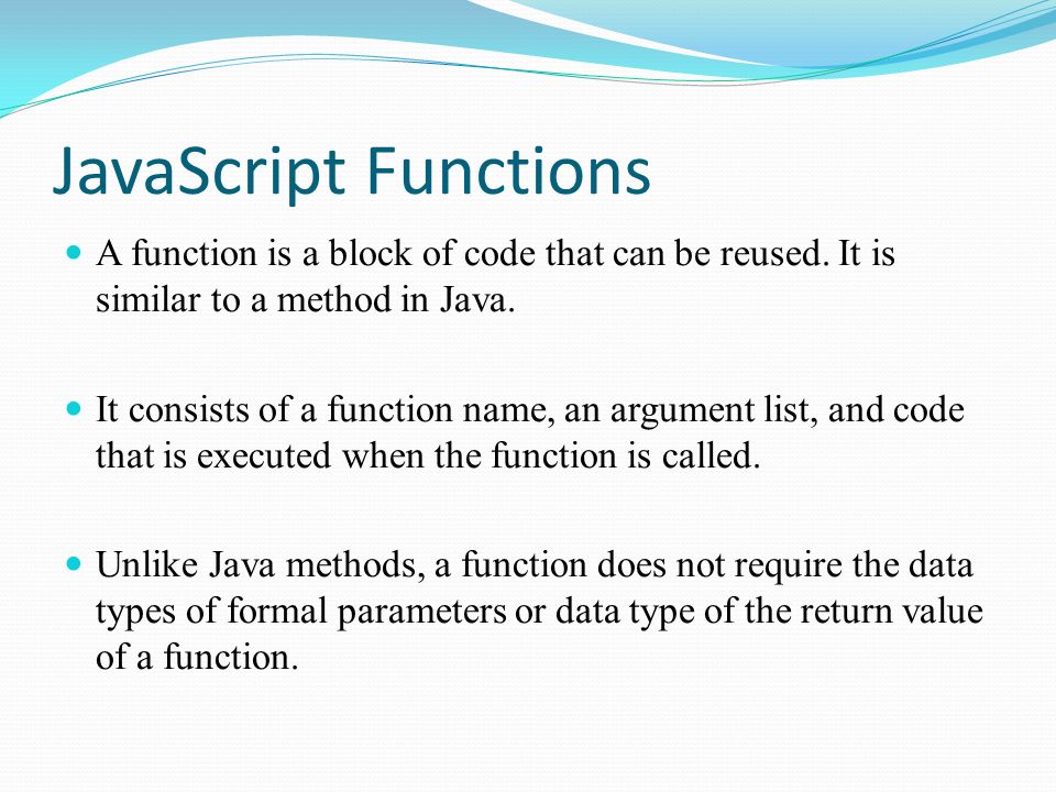 31 How To Write Java Code In Javascript Function