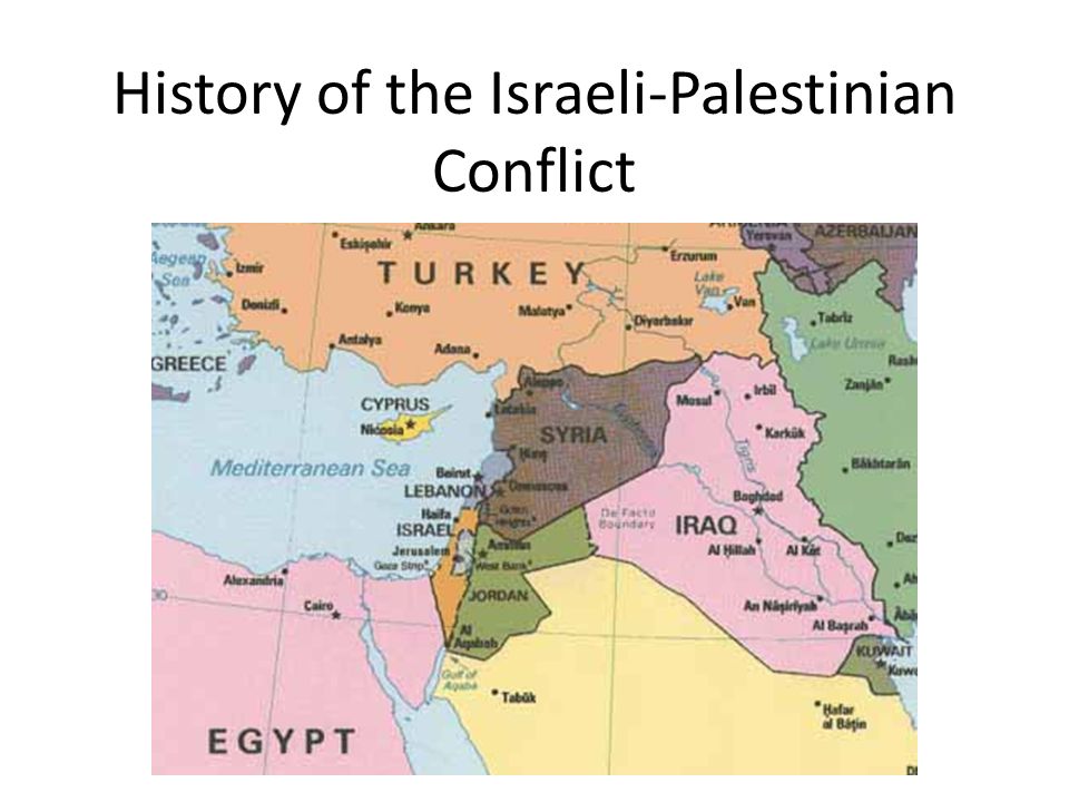 History of the Israeli-Palestinian Conflict. ISRAEL EGYPT JORDAN LEBANON  SYRIA Gaza Strip West Bank Sinai Peninsula Golan Heights Jerusalem * - ppt  download