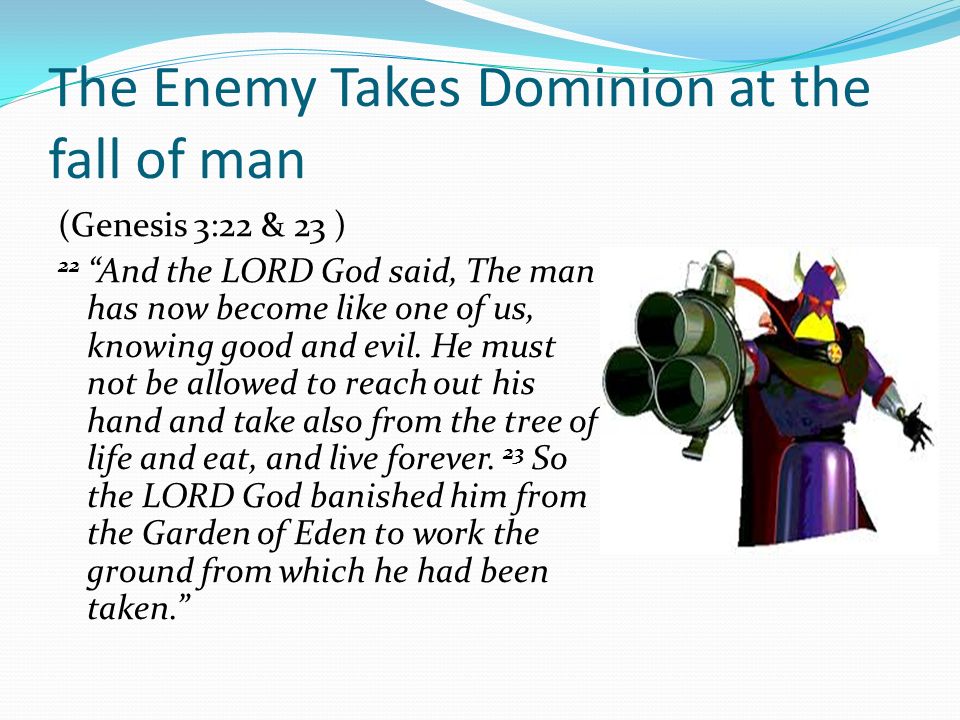 Part One – The Kingdom In The Beginning... Dominion was with Man (Genesis 1:26 – 30) “let them rule over” “Be fruitful and increase in number; - ppt download
