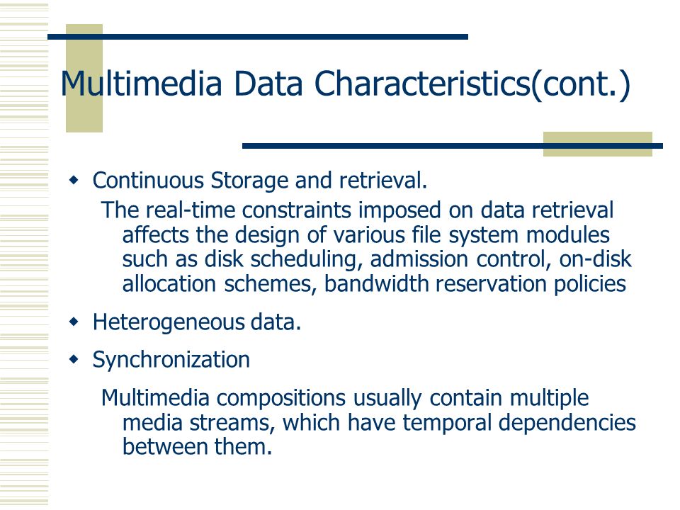 multi multimedia systems file system