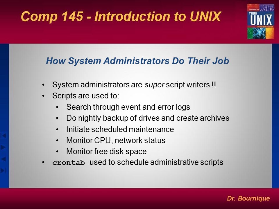 System Administration Logging In As System Administrator - 