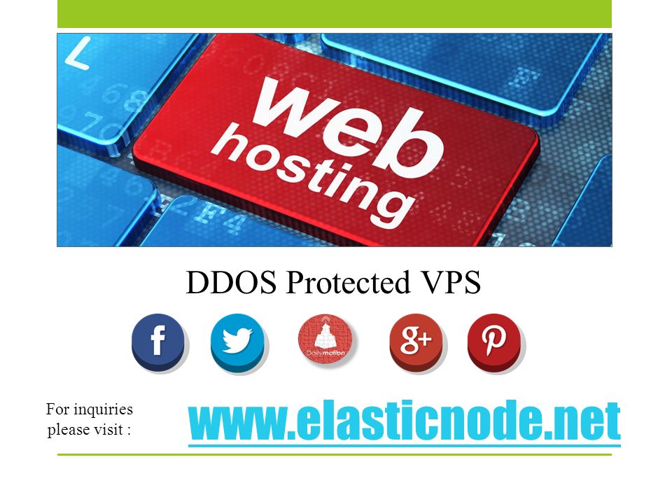 DDOS Protected VPS For inquiries please visit :