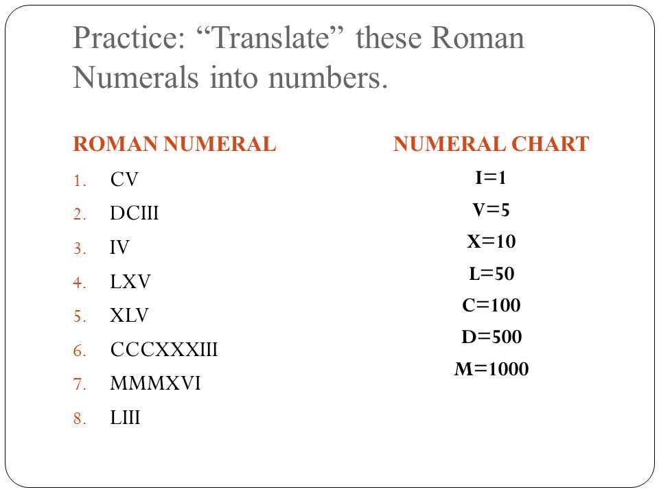 Brought To You By Powerpointpros Com Roman Numerals Ppt Download