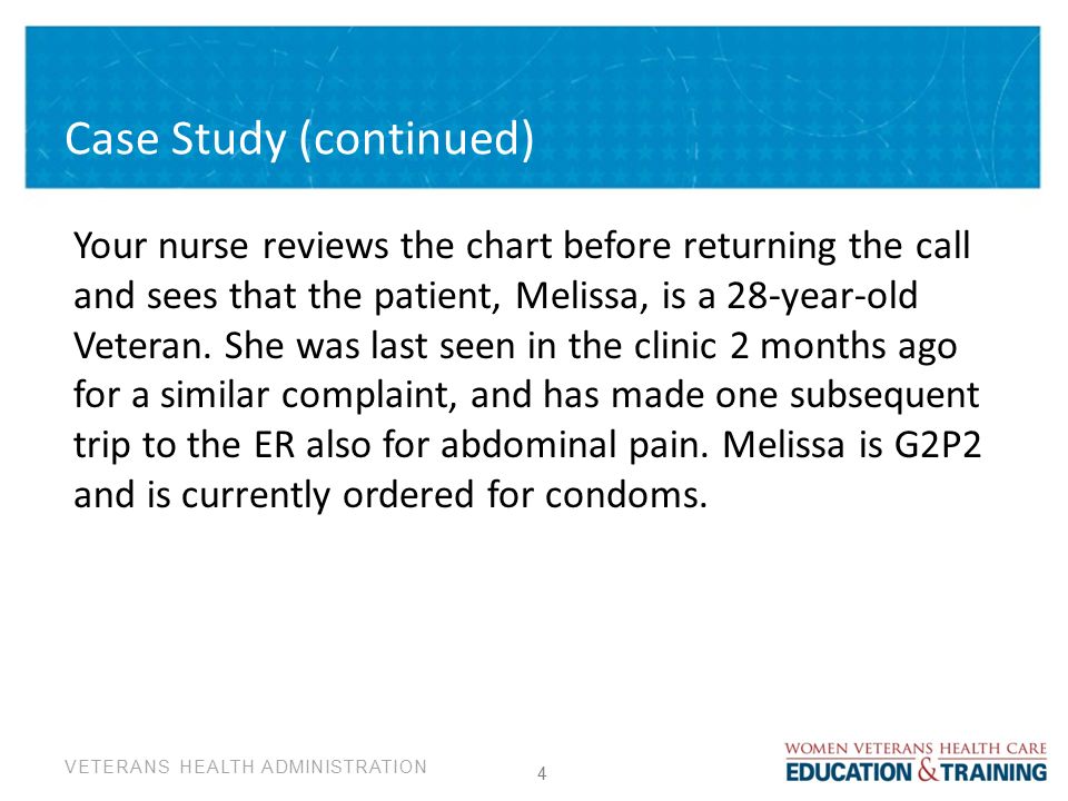 Chronic Pelvic Pain Case Study PCP version ppt download