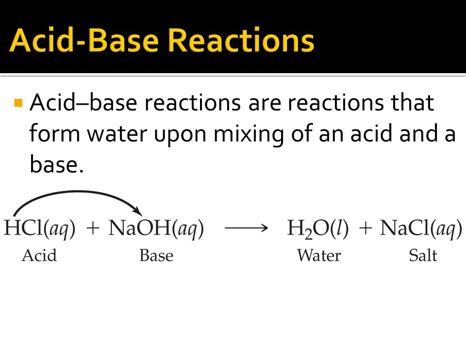 chapter 6 chemical reactions identify and write equations for