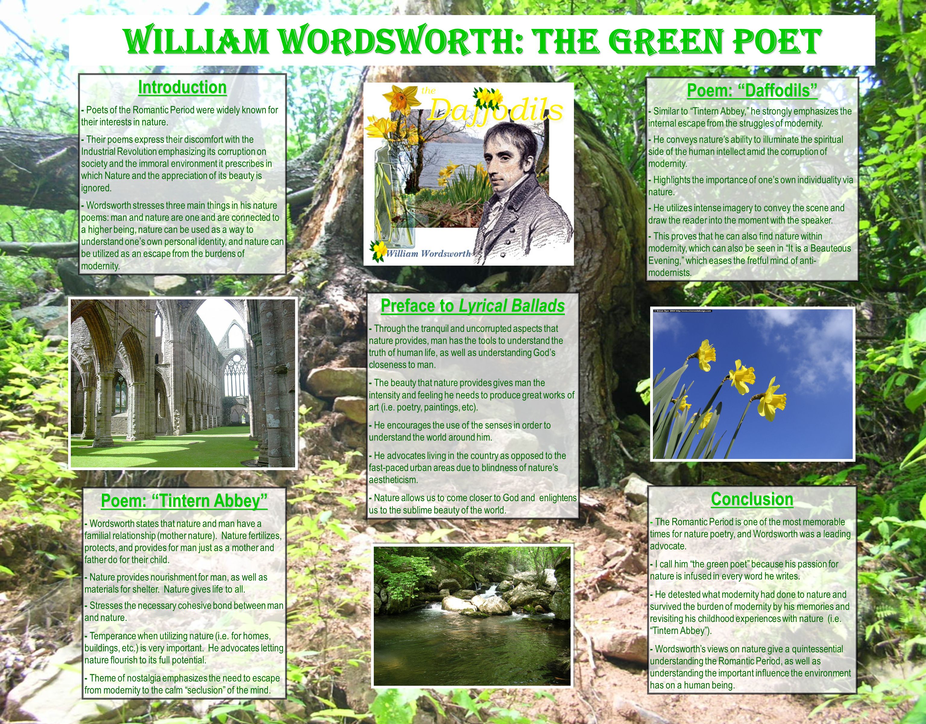 biography of william wordsworth the poet of nature