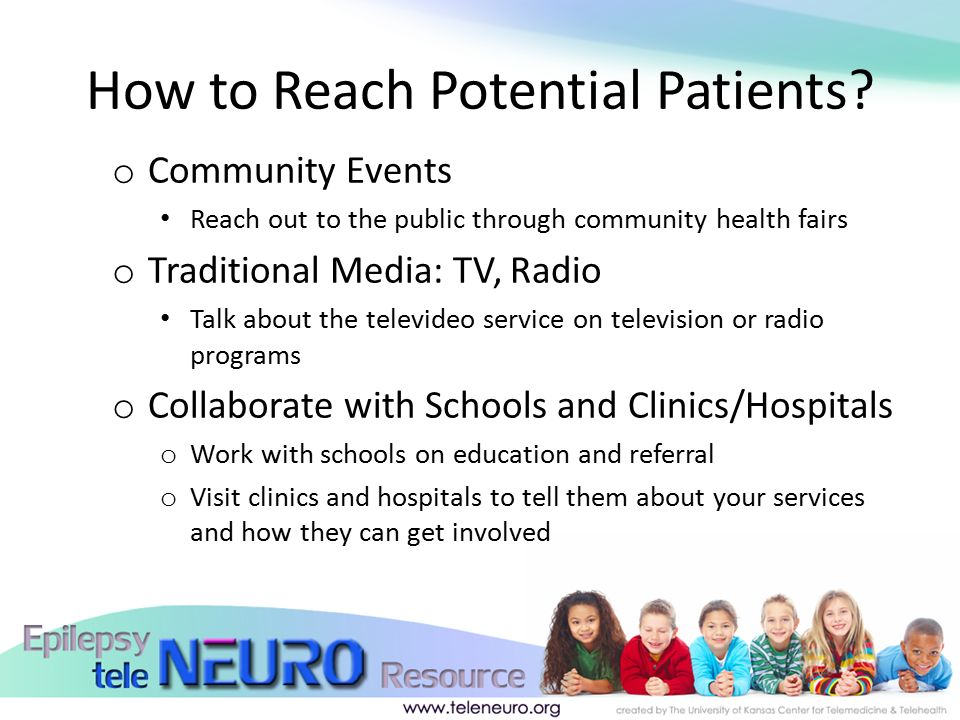 How to Reach Potential Patients.