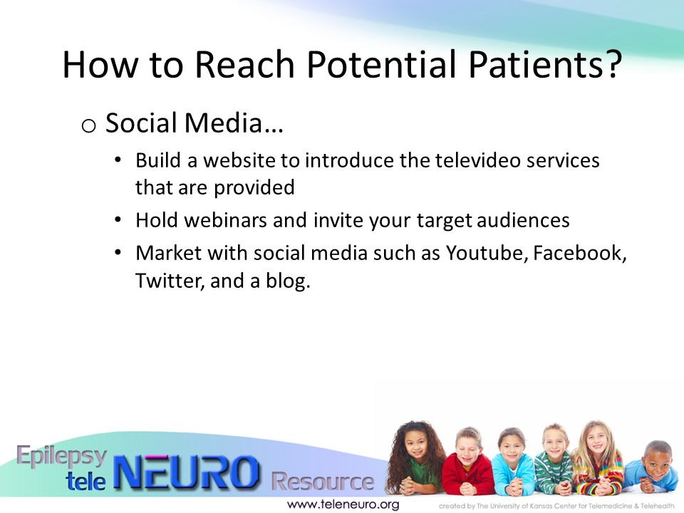 How to Reach Potential Patients.
