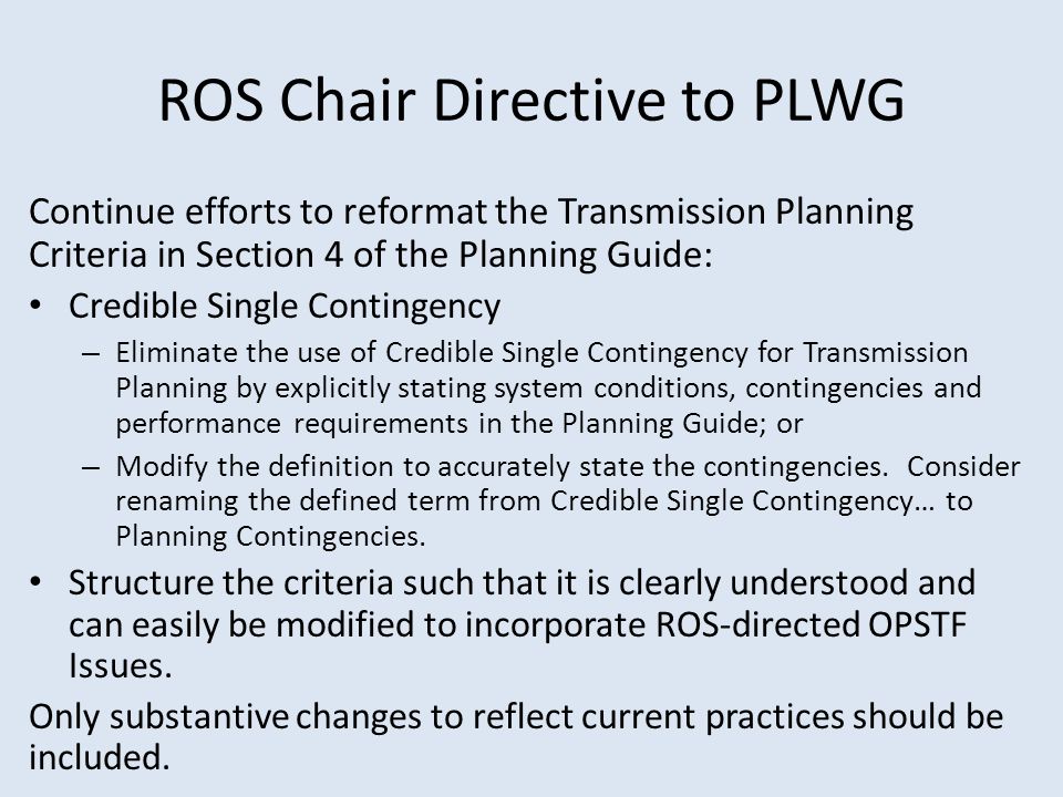 Operating Guide And Planning Guide Revision Requests Blake