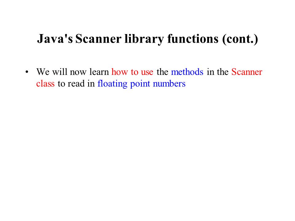 Reading input from the console input. Java's console input The console is  the terminal window that is running the Java program I.e., that's the  terminal. - ppt download