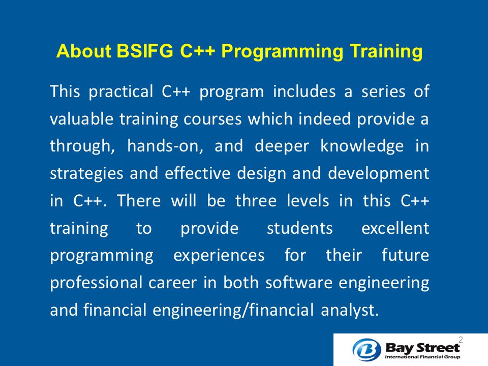 Practical C++ Financial Programming