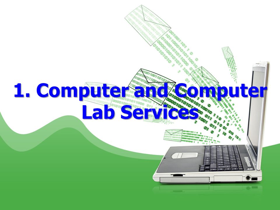 1. Computer and Computer Lab Services