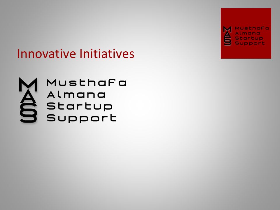 Innovative Initiatives