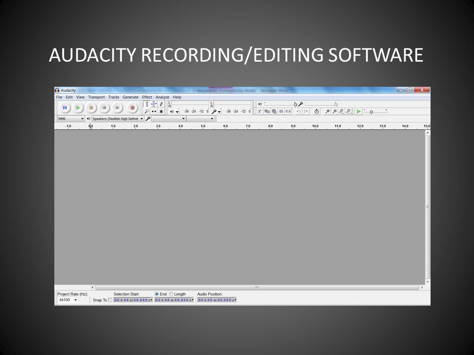 audacity audacity recording editing software transport controls