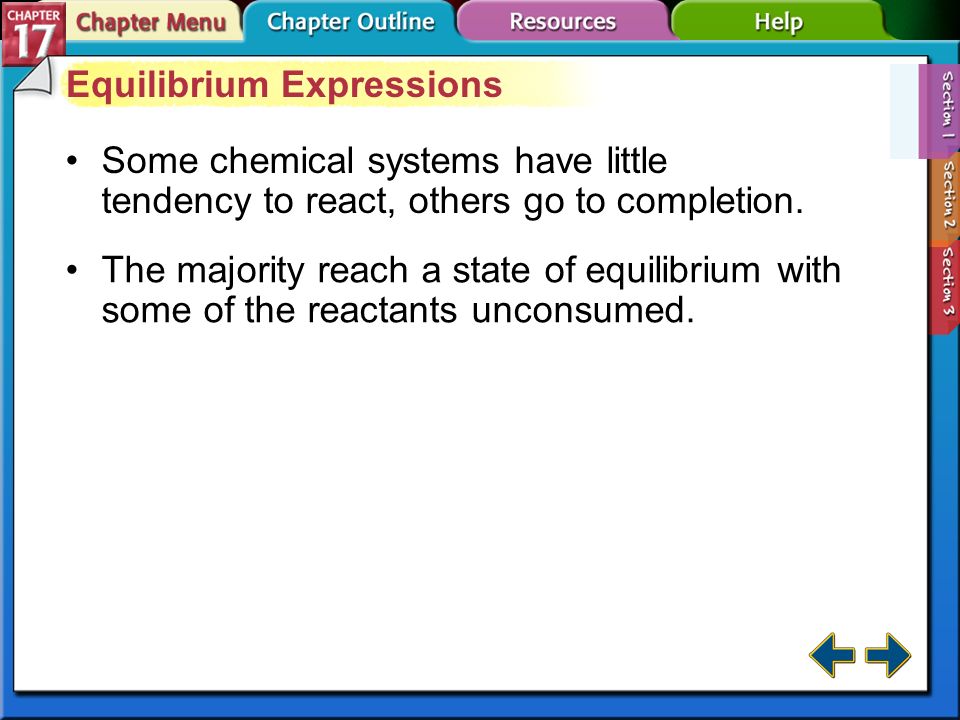 Section 17-1 What is equilibrium.