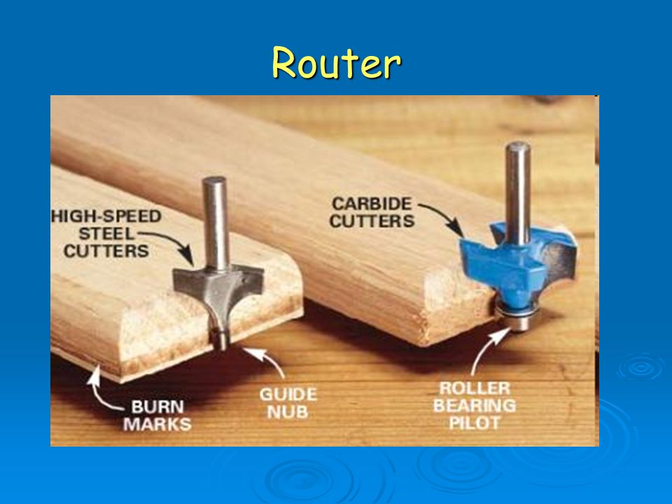 Router Router What does a Router Do? Removes wood by using different shaped  cutting bits. - ppt download