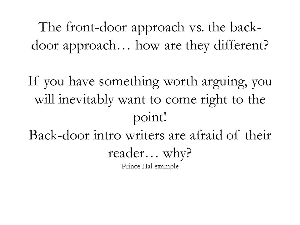 Writing Successful Introductions And Conclusions In Papers Of
