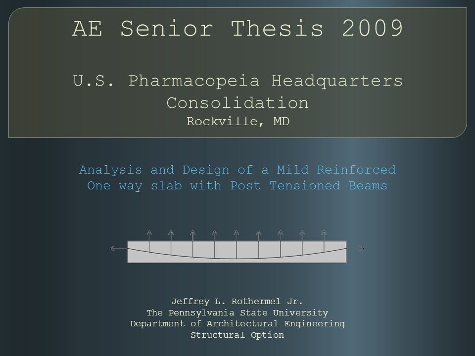 AE Senior Thesis 2009 U.S.