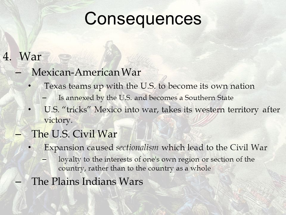 Topic 3 Expansion, Nationalism, Sectionalism How and why did