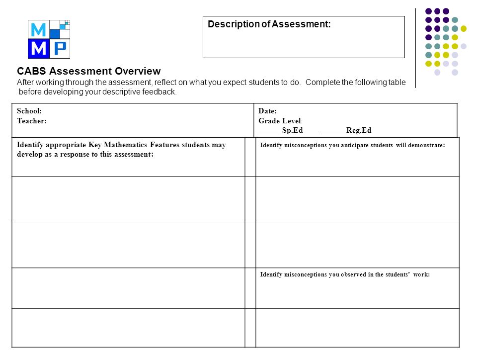 A Guide to Formative Assessment Astrid Fossum & Sharonda M. Harris ...