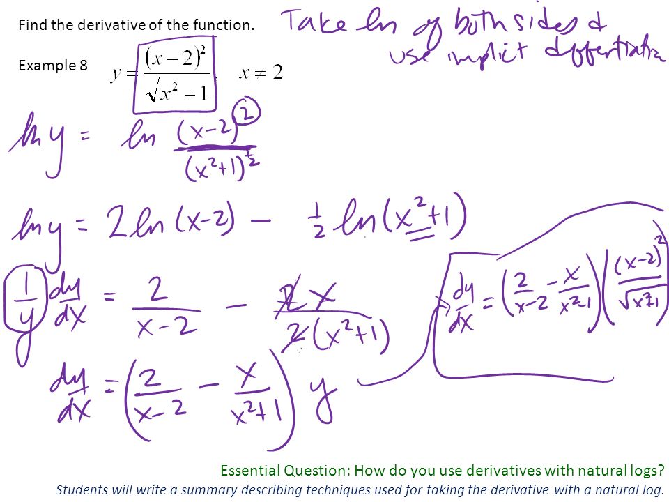 Cheap plastic mattress covers for moving How to take the derivative of a log