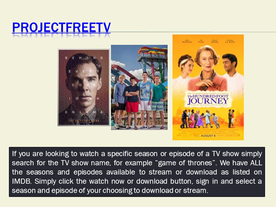 With the advent of the internet, it has become easier and easier for people  to download free movie online. Since most people nowadays have broadband  connection. - ppt download