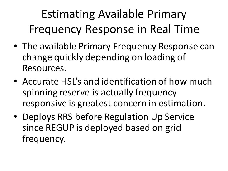 Pdcwg Report To Ros Sydney Niemeyer Chair Nrg Energy Don