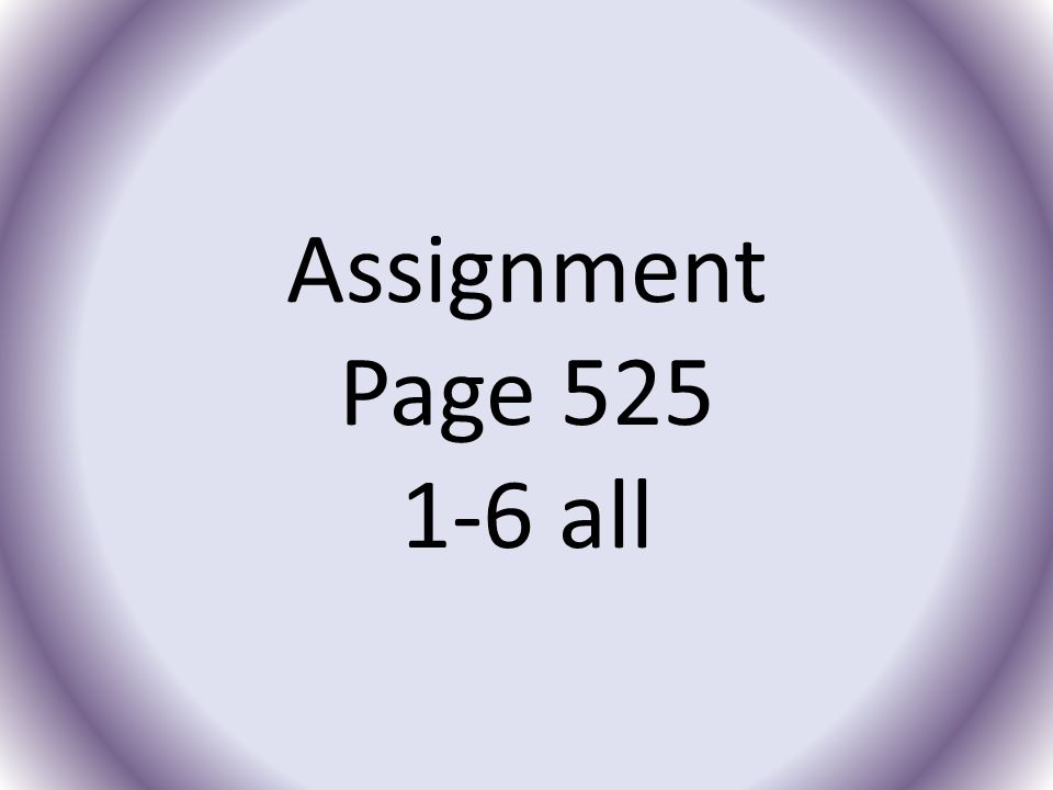 Assignment Page all