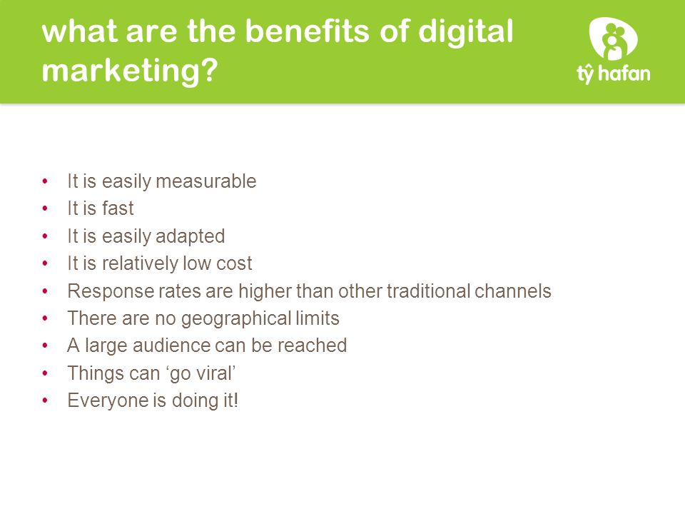 what are the benefits of digital marketing.