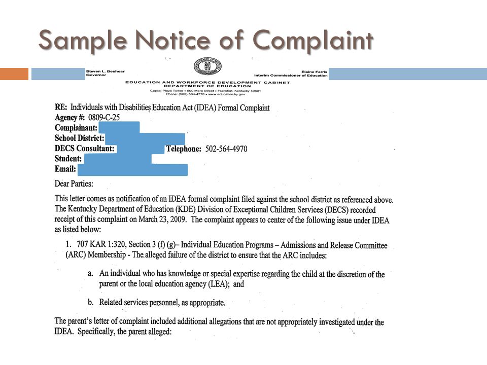 Complaints To Education Department >> Idea Formal Complaints Administrative Accountability Branch Kentucky Complaints To Education Department >> Idea Formal Complaints Administrative Accountability Branch Kentucky