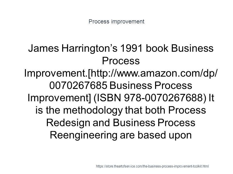 Business Process Improvement - ppt download