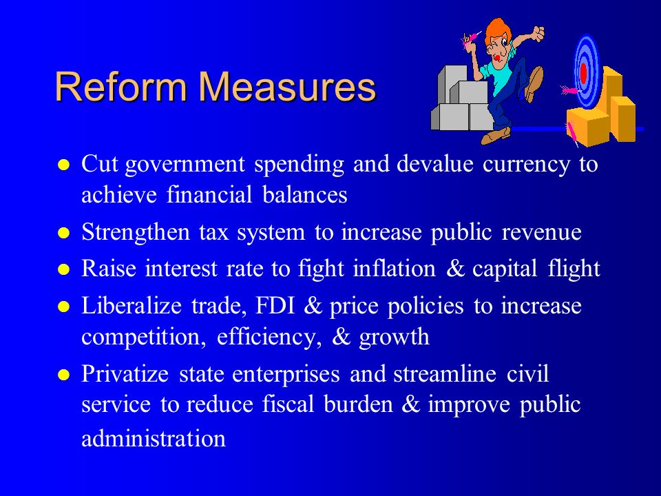macroeconomic reforms session objectives