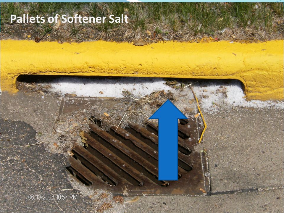 Pallets of Softener Salt