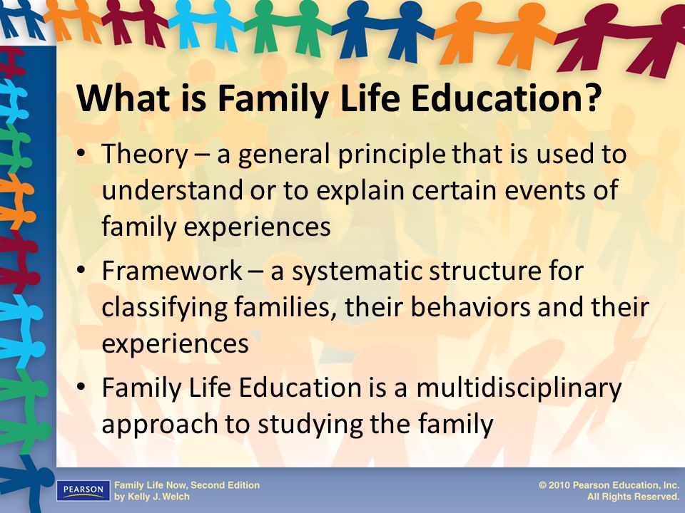 how does family life education help to solve family problems