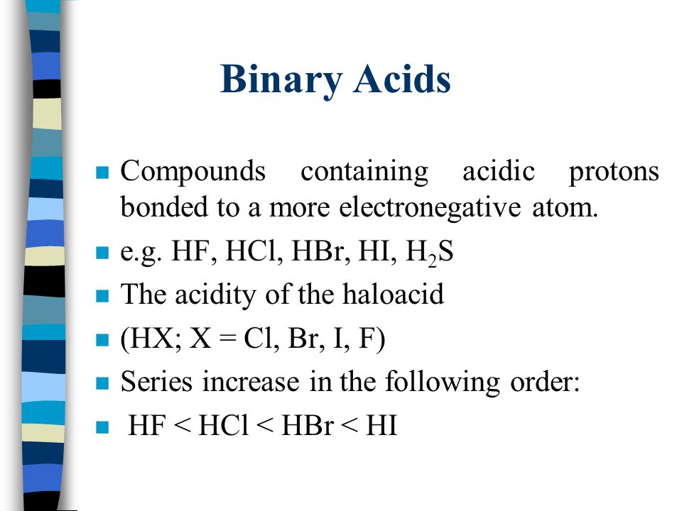 Acid Base Equilibria N K A And K B N Dissociation Of Weak Acid Bases N Ph Of Weak Acid Base Solutions N Ph Of Salt Solutions N Buffers N Ph Of Buffer