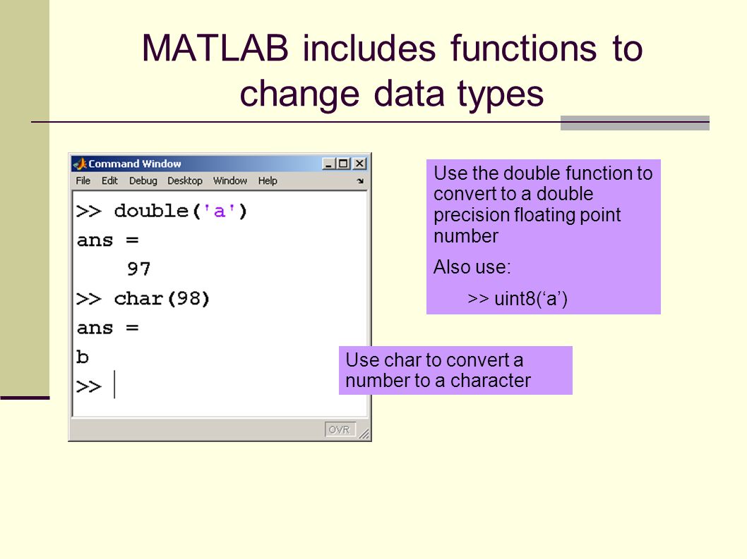 Matlab function