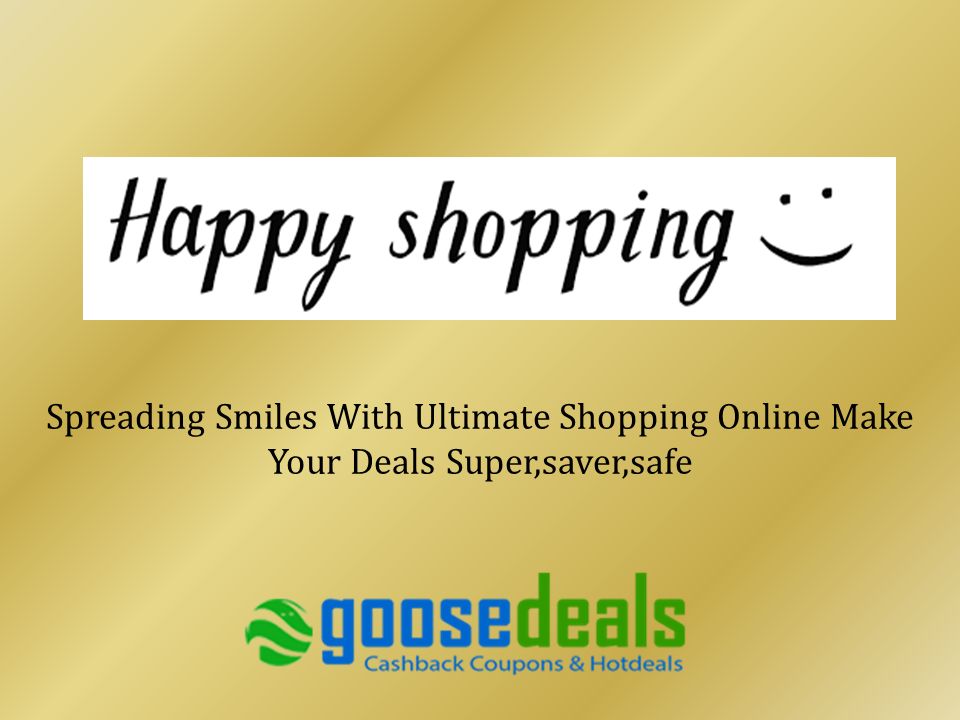 Spreading Smiles With Ultimate Shopping Online Make Your Deals Super,saver,safe