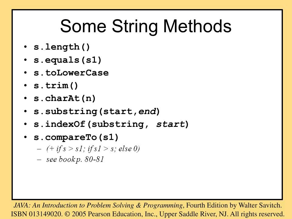 Introduction to Java String and Output. - download