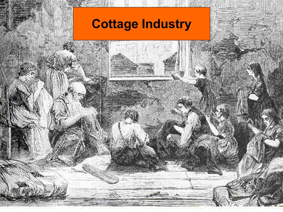 Pre Industrial Society Farming Cottage Industry Inefficient