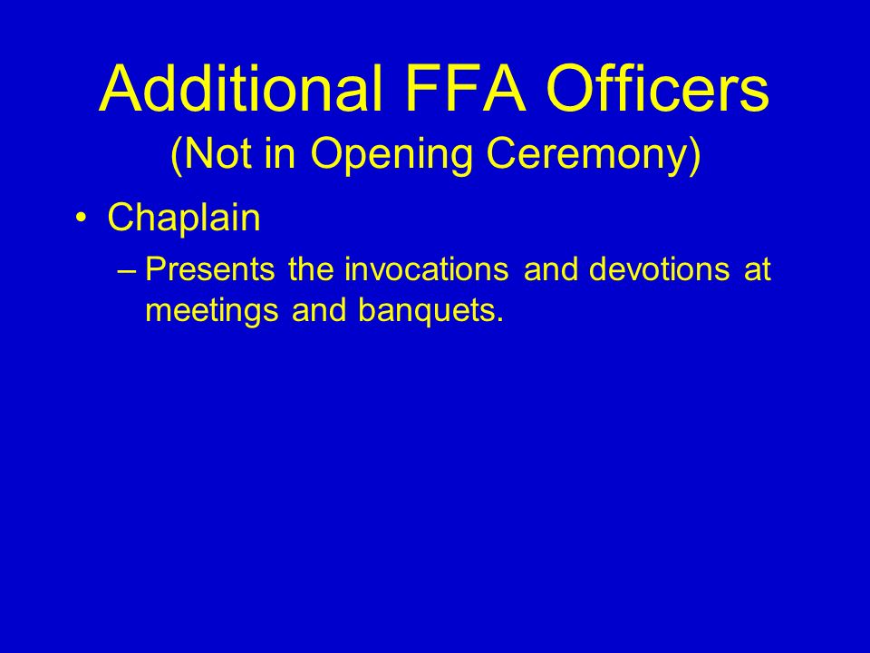 The National Ffa Organization Holtville Ffa You Scott Poague Holtville High School February Ppt Download