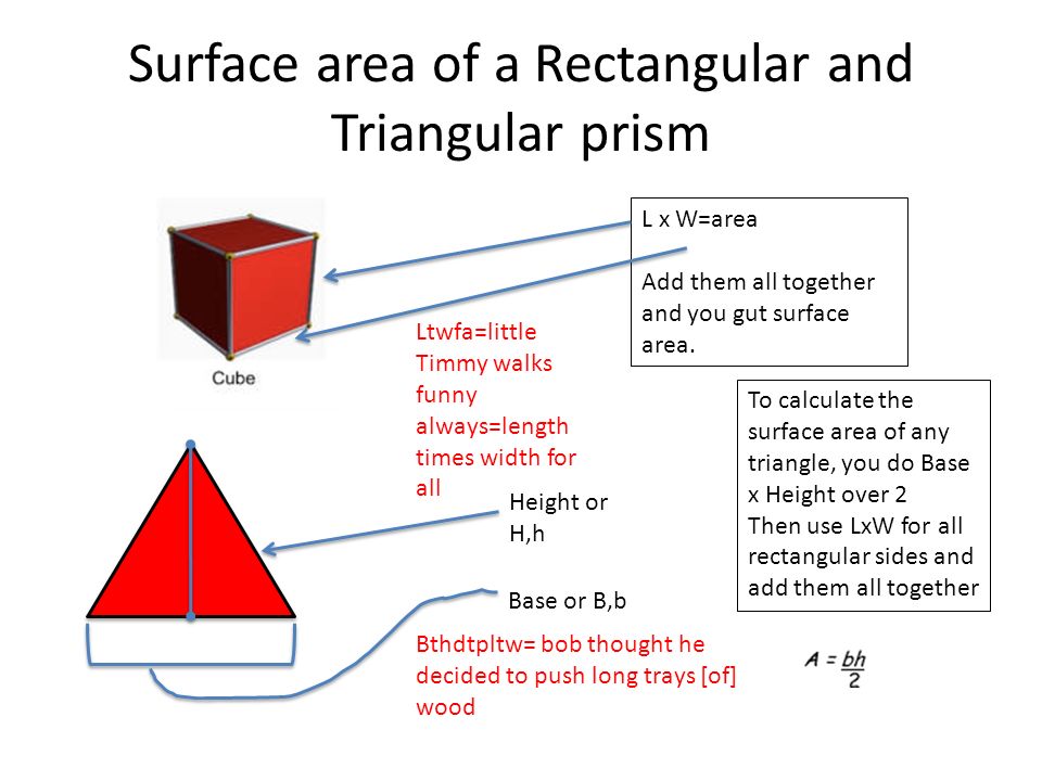 area and volume of
