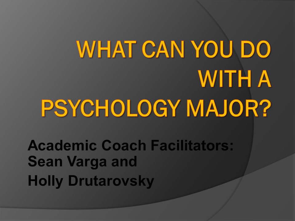 Academic Coach Facilitators: Sean Varga and Holly Drutarovsky